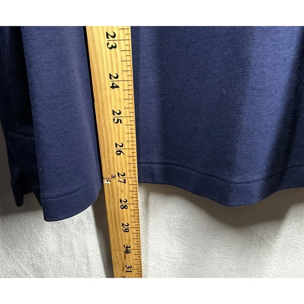 Polo‎ Ralph Lauren Long Sleeve Shirt Sz L Blue Pony Logo Classic Fit Soft Cotton